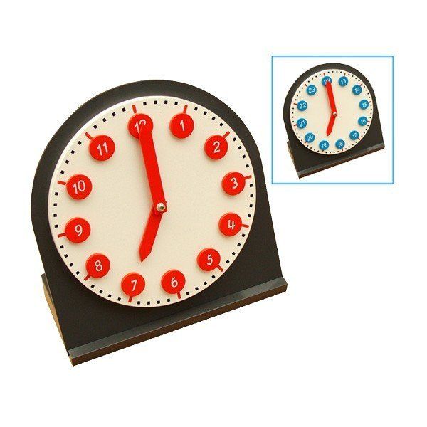 Clock with Movable Hands