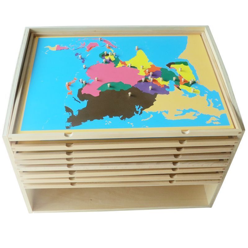 8 Puzzle Maps with Stand