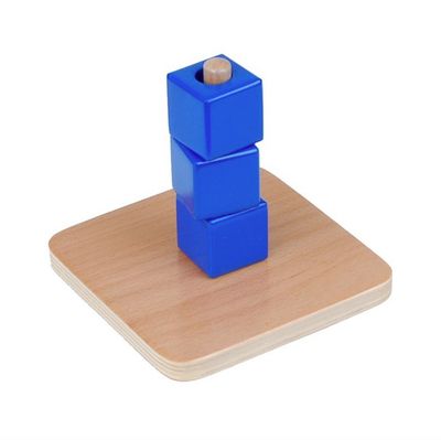 Cubes On Vertical Dowel