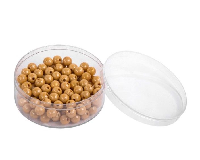 100 Golden Bead Units (Pearl Color)