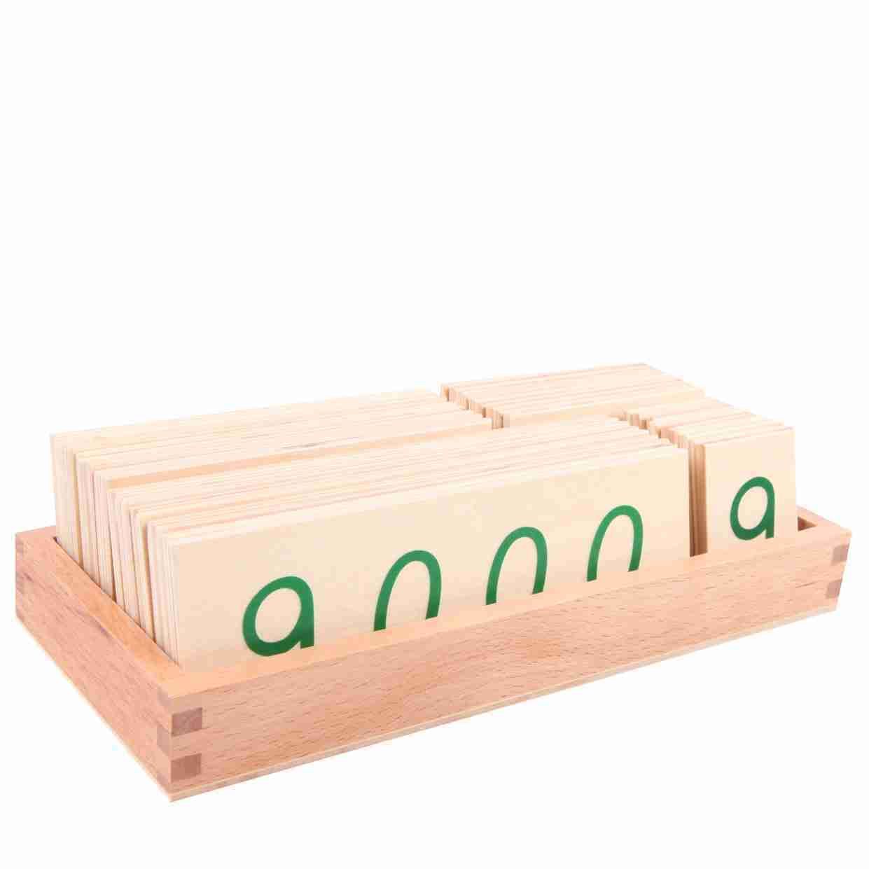 Small Wooden Number Cards with Box (1-9000)