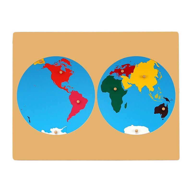 Puzzle Map of World