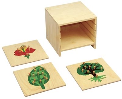 Botany Puzzle Cabinet (3 Puzzles Included)