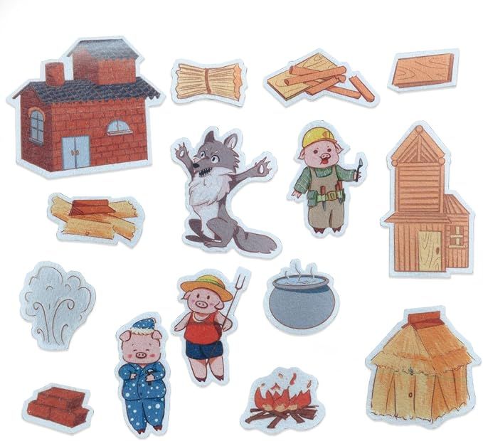 The Three Little Pigs Felt Story Set