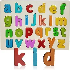 Montessori Alphabet Letter Puzzle - Lowercase