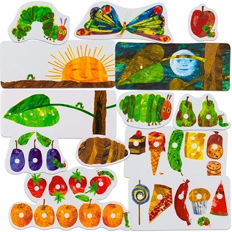 Little Folk Visuals Very Hungry Caterpillar Flannel Set