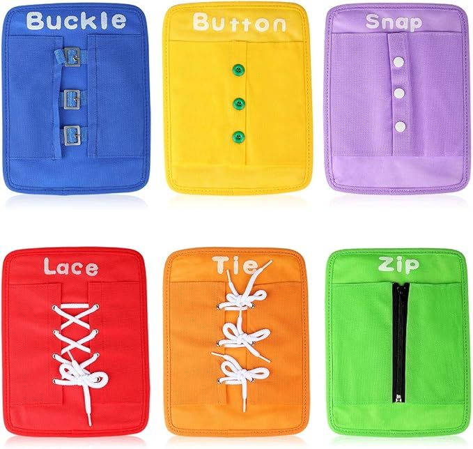 Montessori Dressing Frames - Skills Boards Set