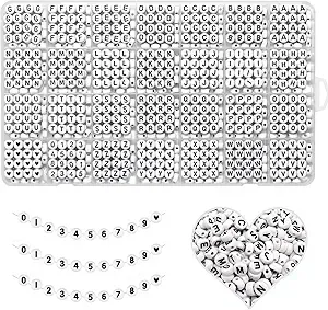 Alphabet Letter Beads for Bracelets