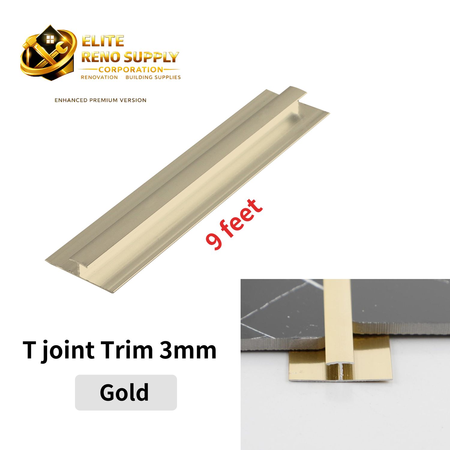 T JOINT TRIM 3MM