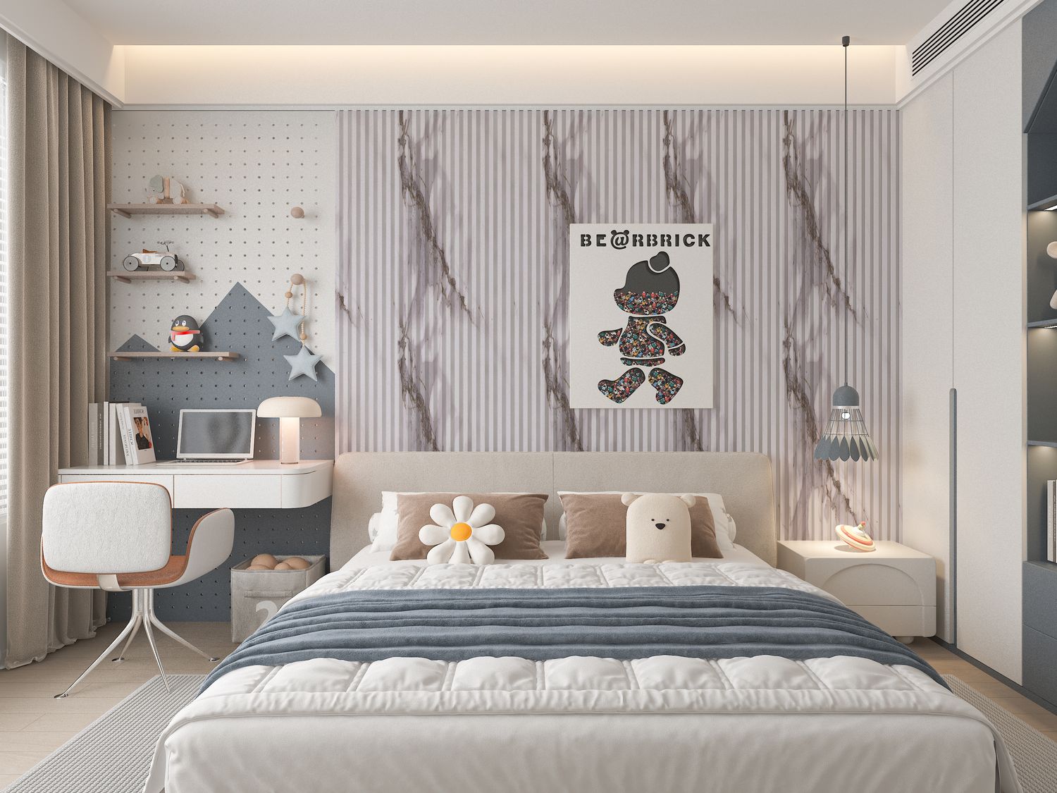 WPC WALL PANEL - WHITE MARBLE