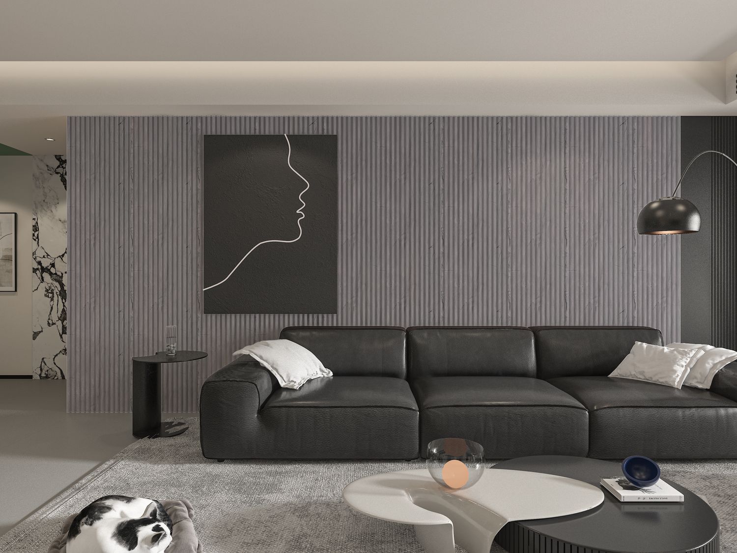 WPC WALL PANEL - LIGHT GREY