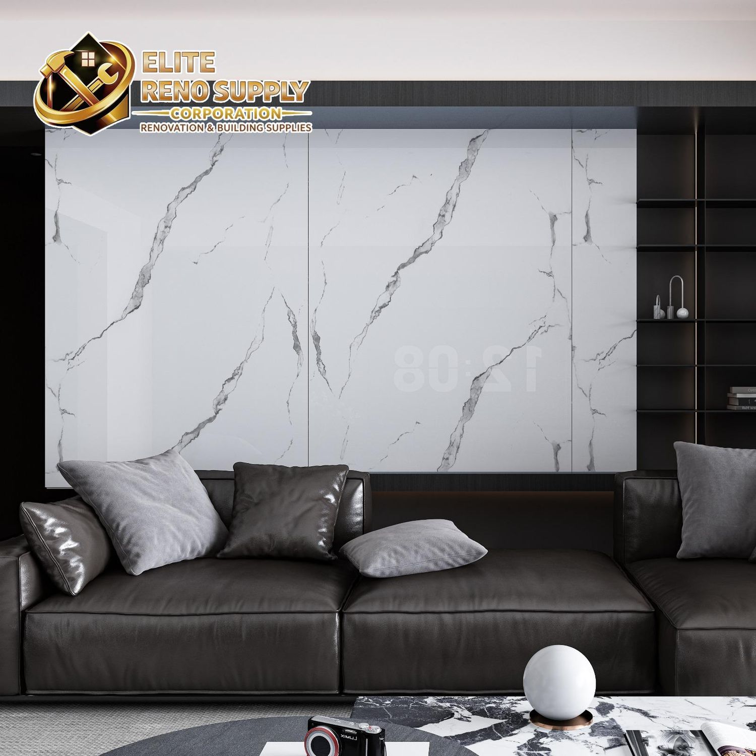 UV MARBLE SHEET - CLASSIC WHITE