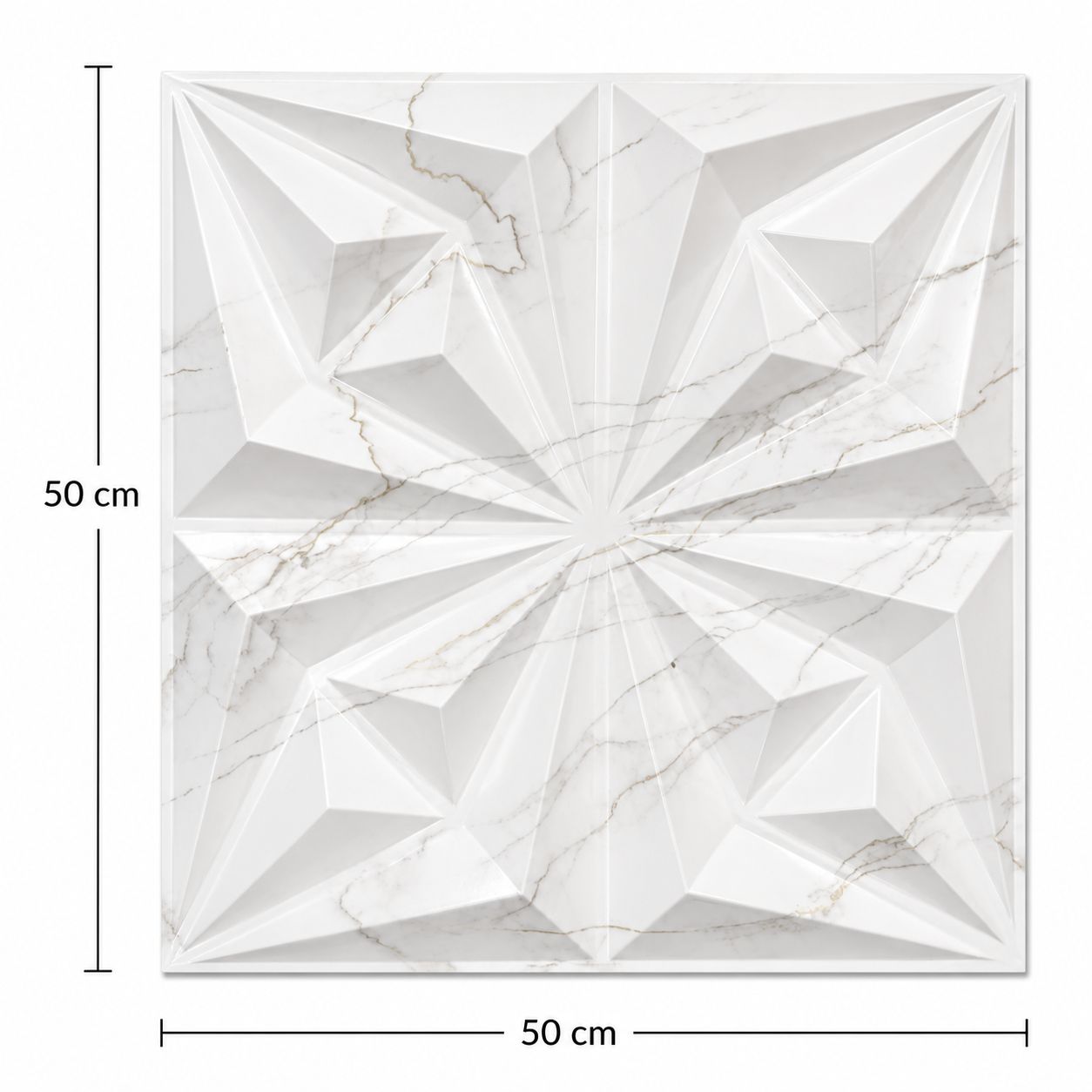 3D WALL PANEL - CALACATTA RADIANCE