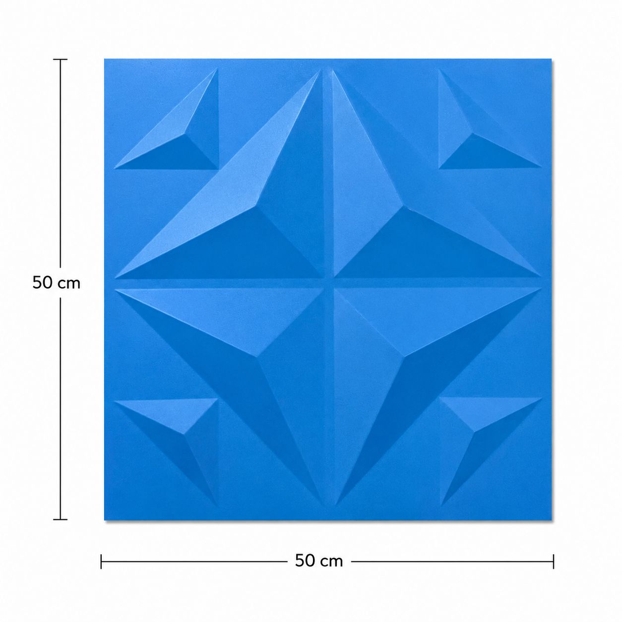 3D WALL PANEL - BLUE DIAMOND
