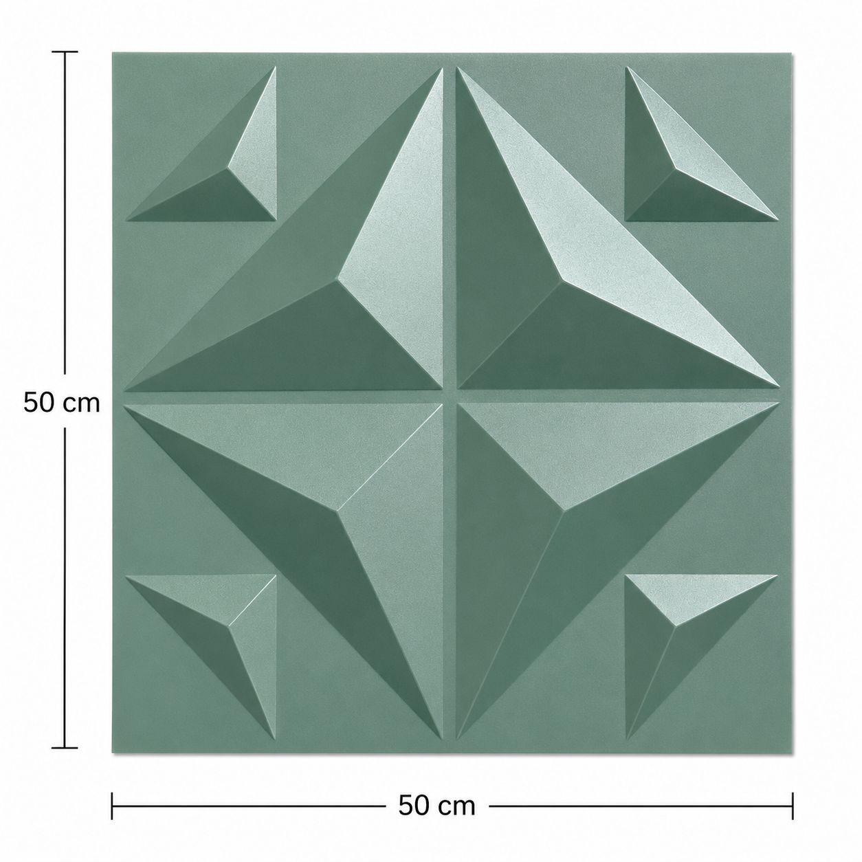 3D WALL PANEL - SAGE DIAMOND