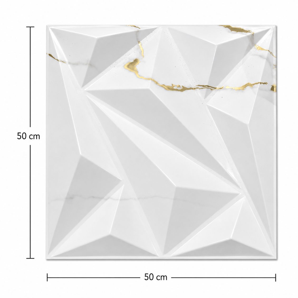 3D WALL PANEL - CALACATTA CRYSTAL