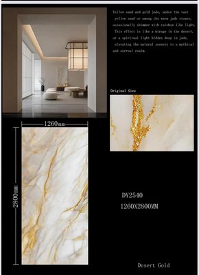 UV MARBLE SHEET - DESERT GOLD