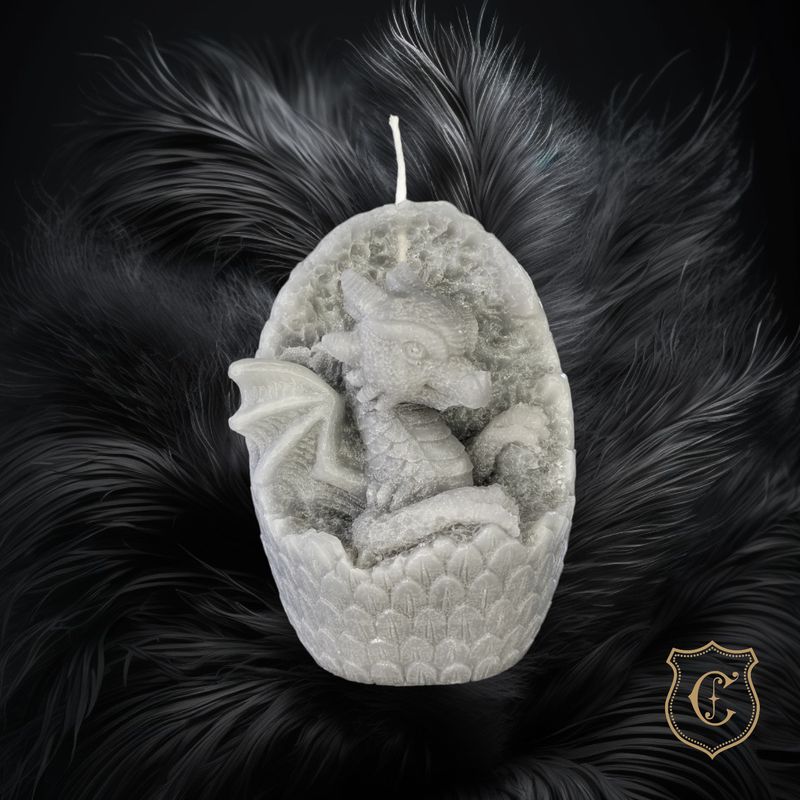 Bébé dragon - Gris