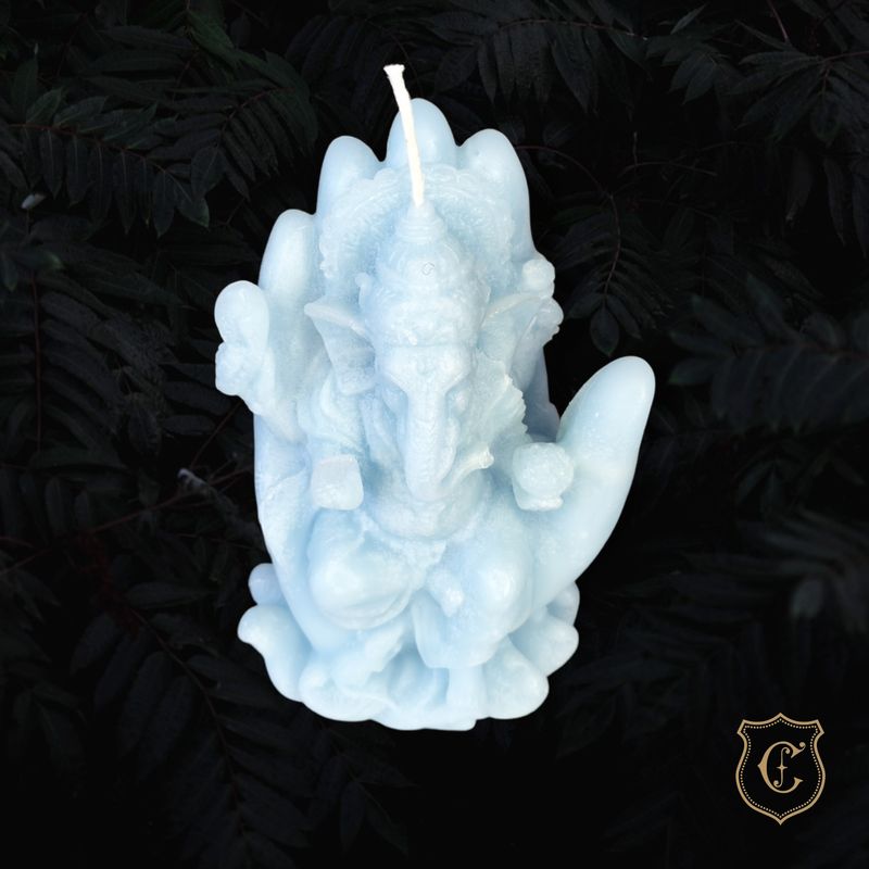 Ganesh bleu clair