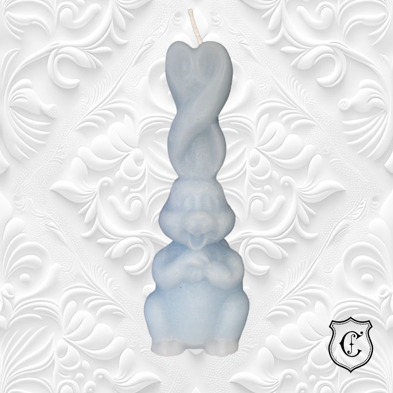 Joyeux lapin - Bleu