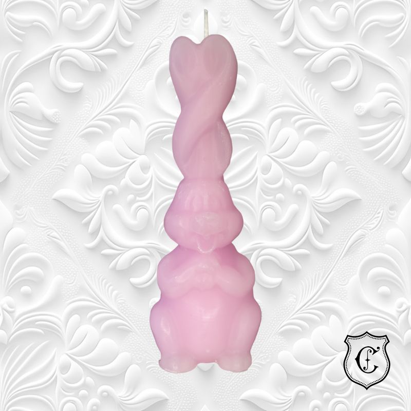 Joyeux lapin - Rose