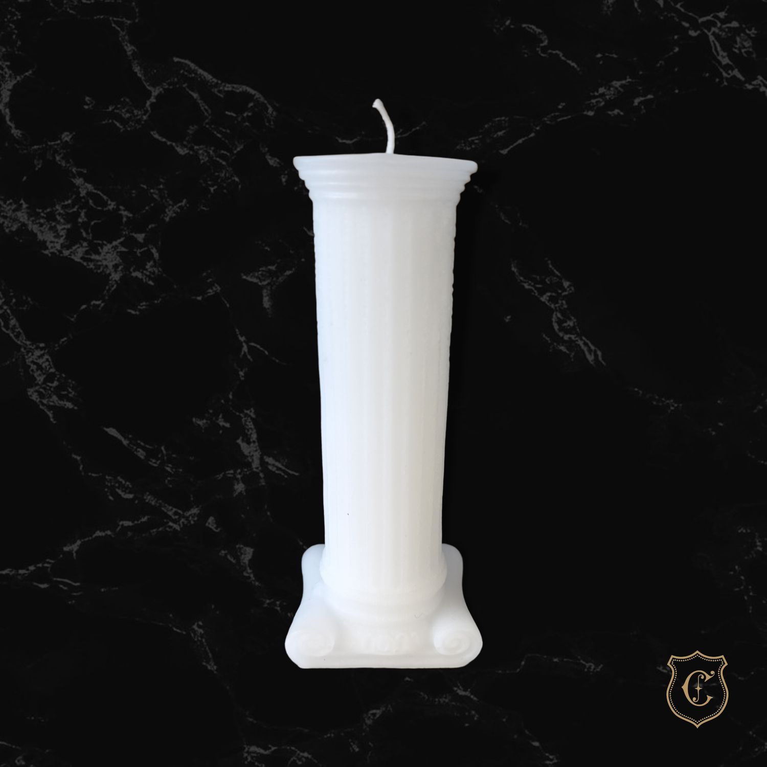 Pilier antique Pólis blanc Pilier antique Pólis blanc