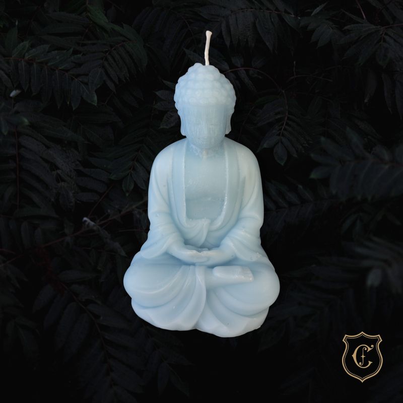 Shakyamuni bleu clair