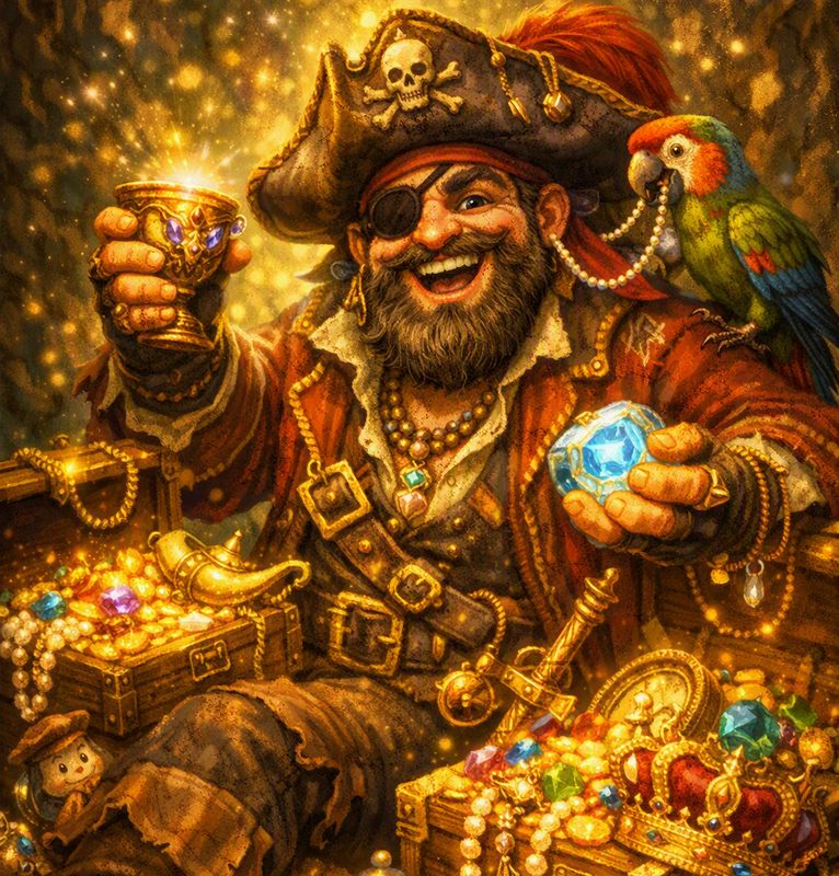 The Pirate's Booty-All things treasures, trinkets &amp; More