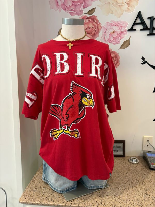REDBIRD SOUTHERN SPLIT TEE