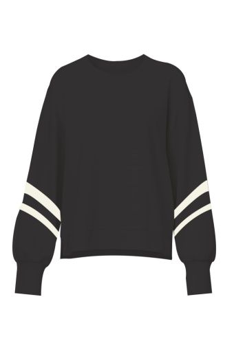 TRENTON, Color: washed black, Size: XS