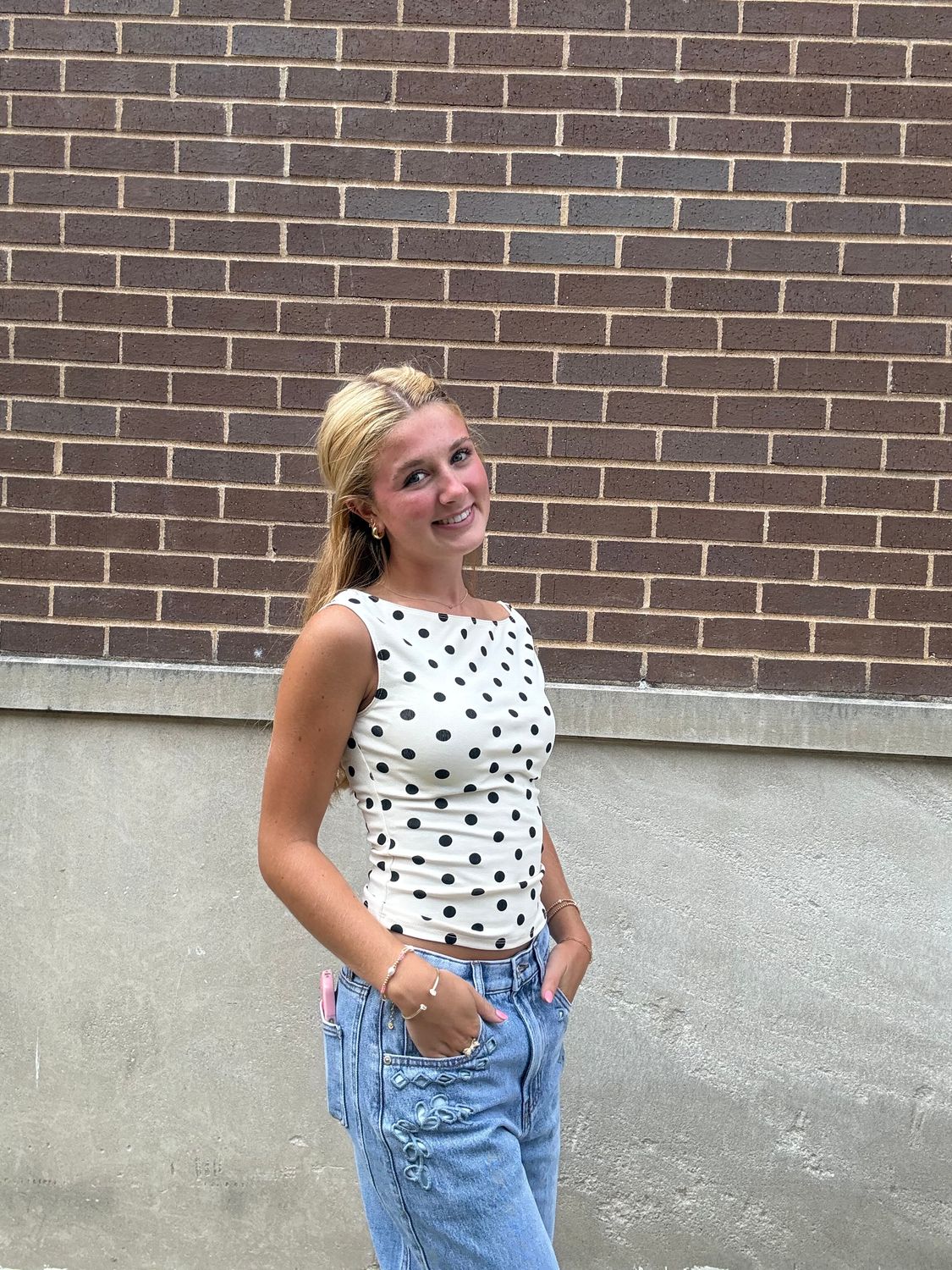 ADDY GIRL LOVES POLKA DOTS