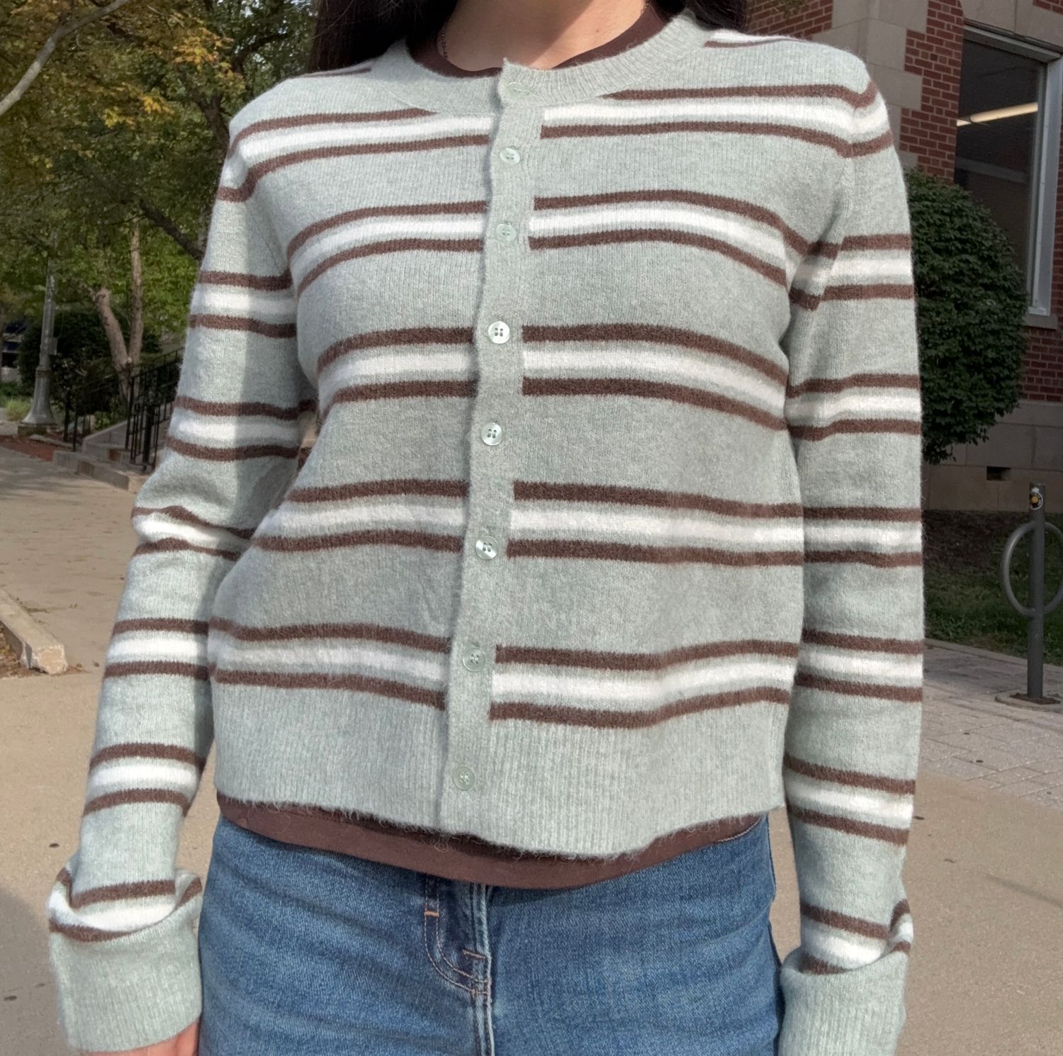 MEDINA STRIPE CARDIGAN