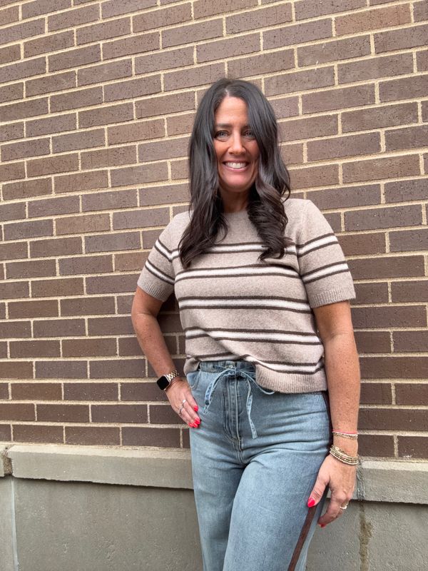 GATEWOOD STRIPE SWEATER