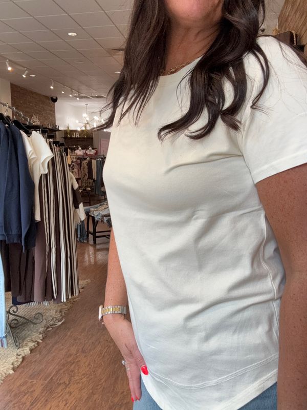 SOFT CURVE TEE