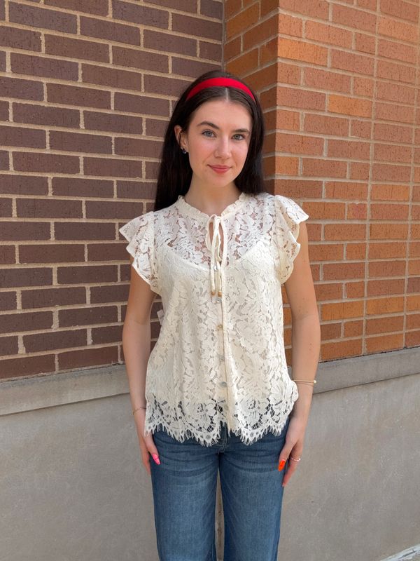 NELLY LACE TOP