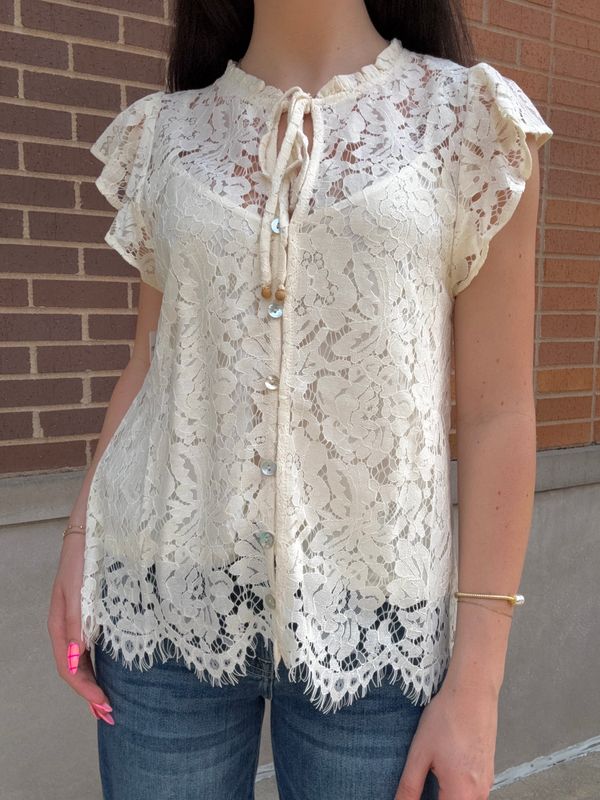 NELLY LACE TOP