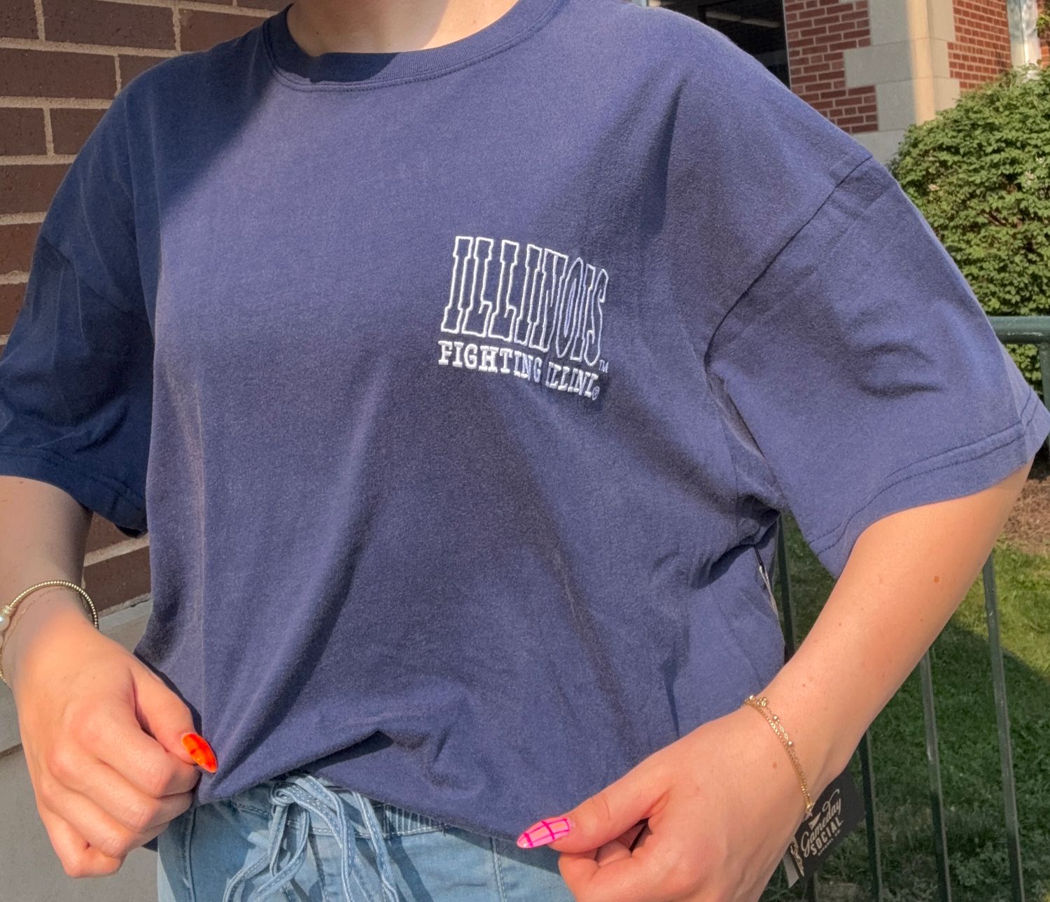 ILLINI BILLBOARD VINTAGE TEE