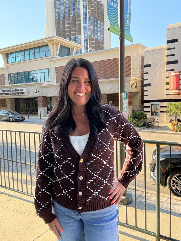 WHIP STITCH CARDI