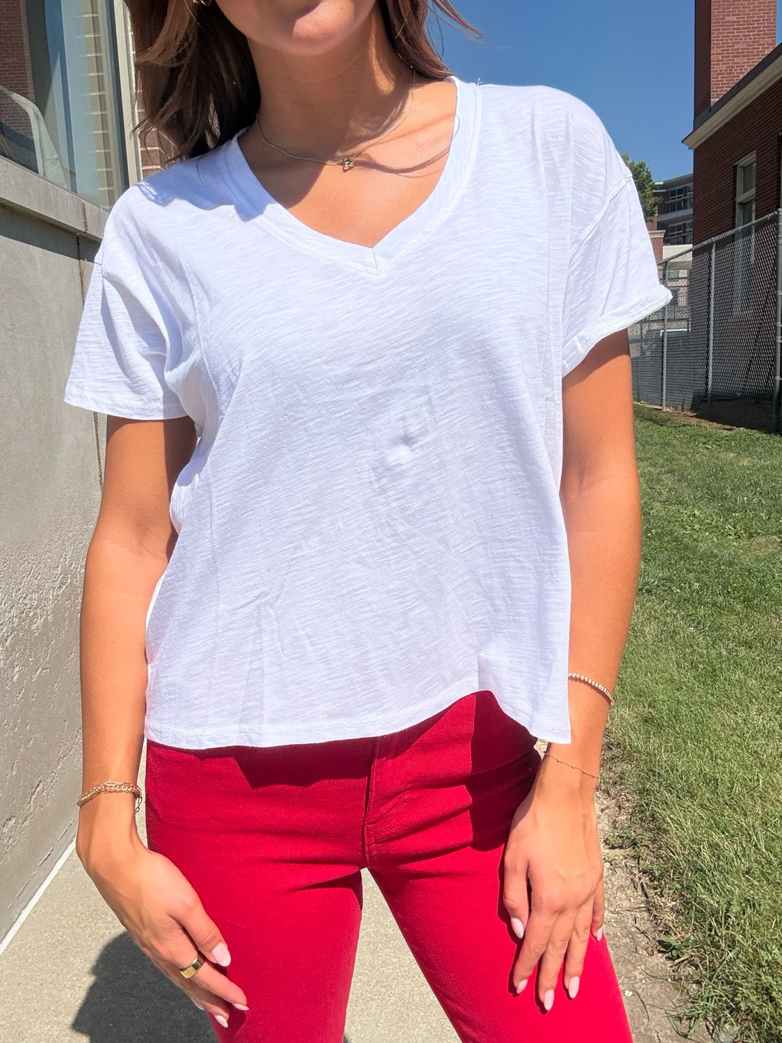 RELAXED SLUB TEE