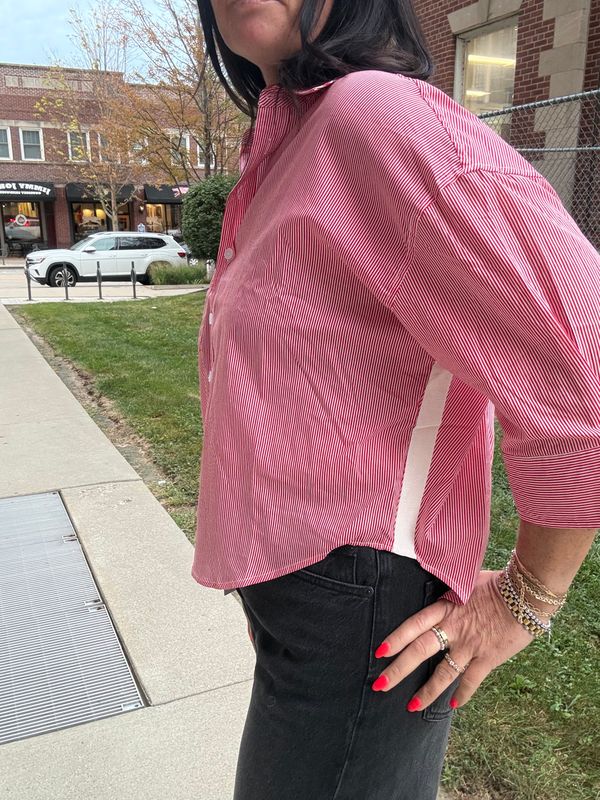 PINSTRIPE RED STRIPE