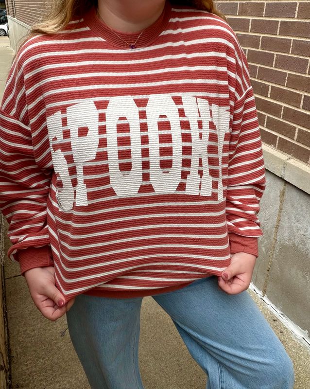 "SPOOKY" STRIPE CLOUDY