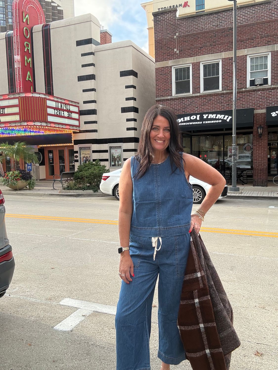 DESTINY DENIM TOP