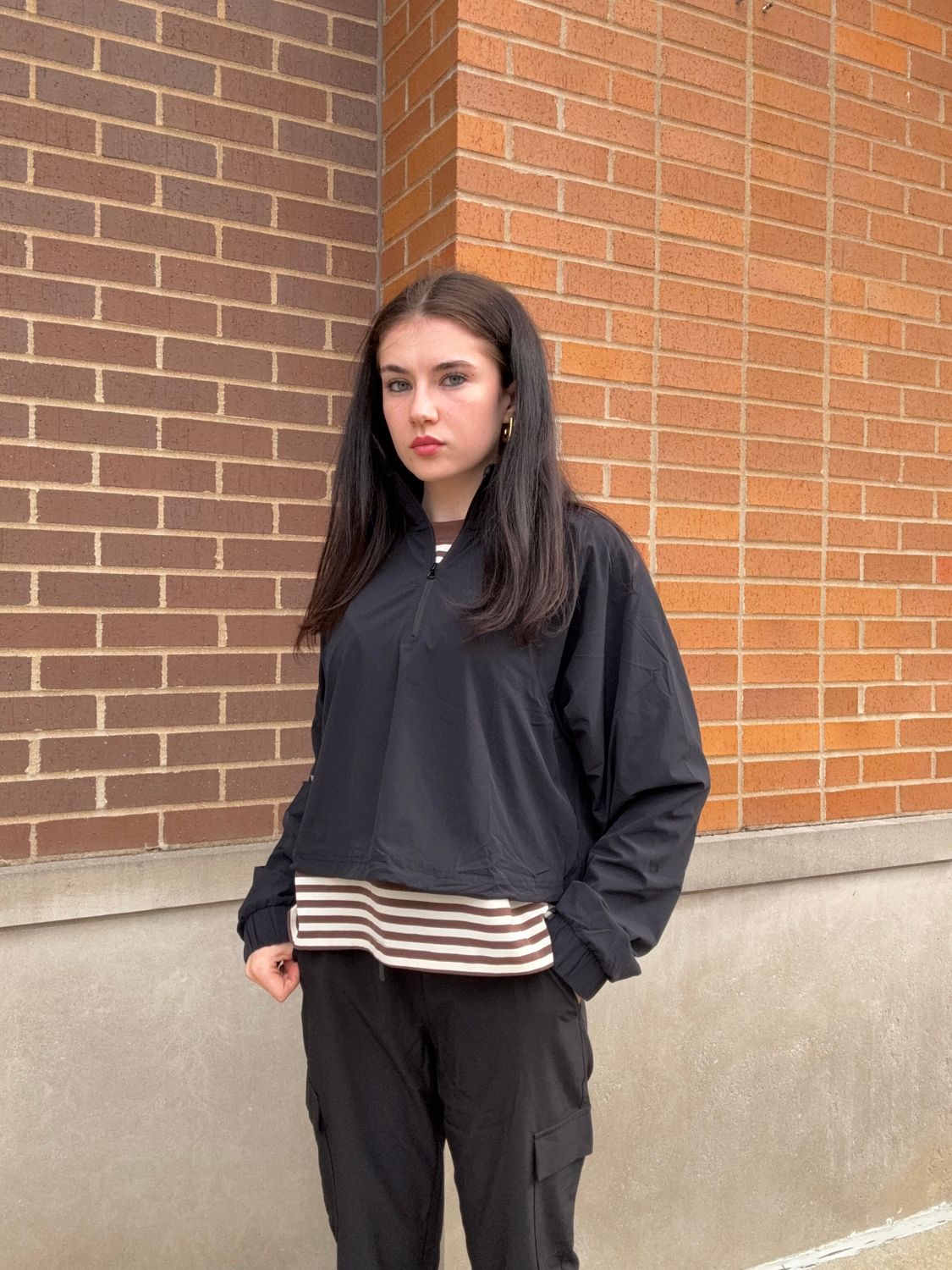SCULPT HALF ZIP PULLOVER