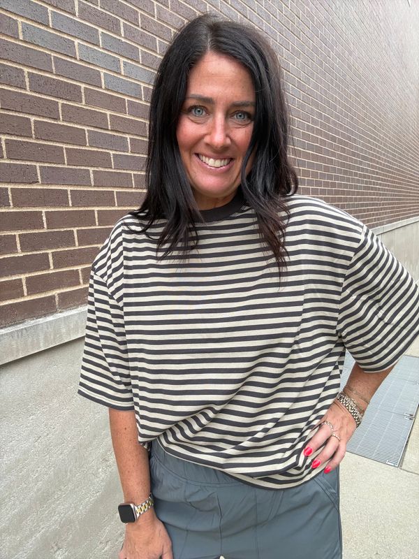 LATTITUDE STRIPED TEE