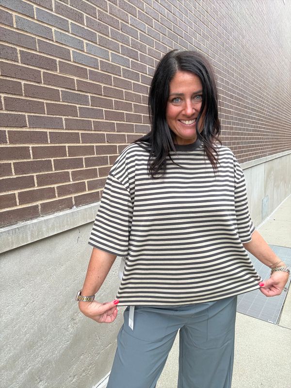 LATTITUDE STRIPED TEE