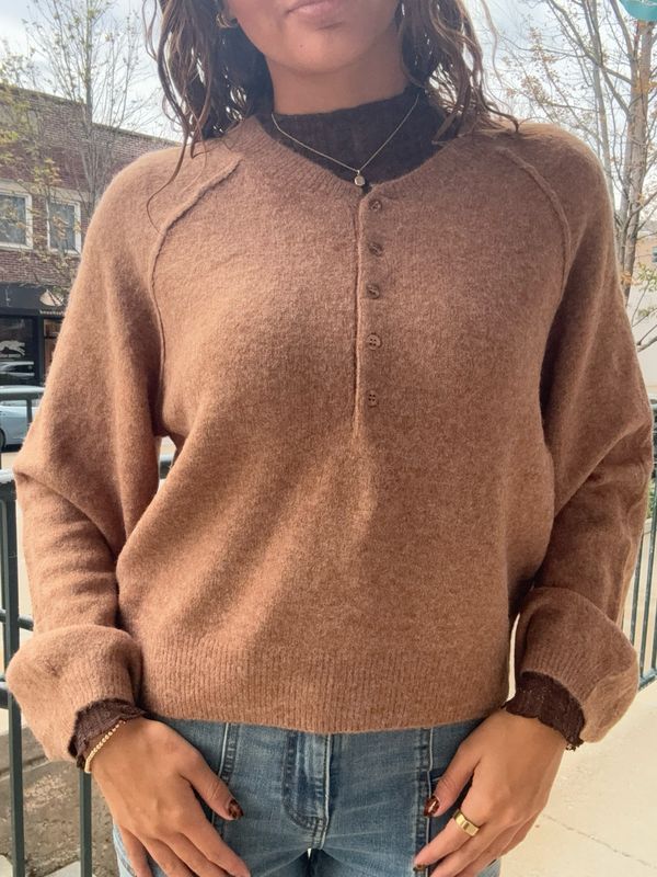 WESTMENT HENLEY SWEATER