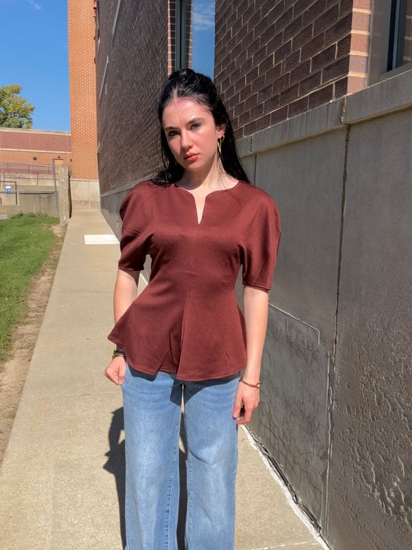 PUFF SLEEVE &amp; PUPLUM