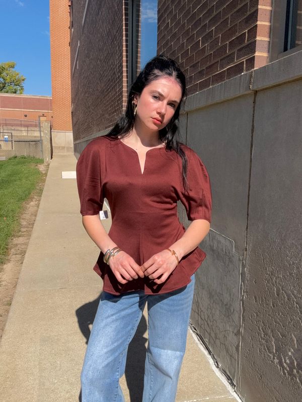 PUFF SLEEVE &amp; PUPLUM