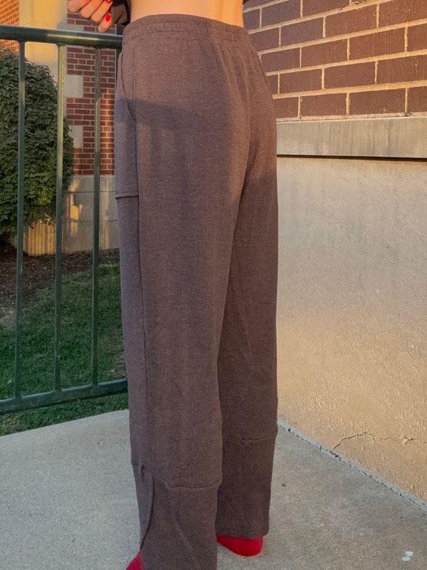 TULIP CUFF WAFFLE JOGGER