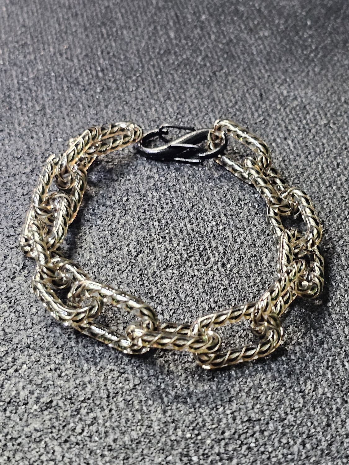 Anonamyss Glassworx Electrum Cane Bracelet